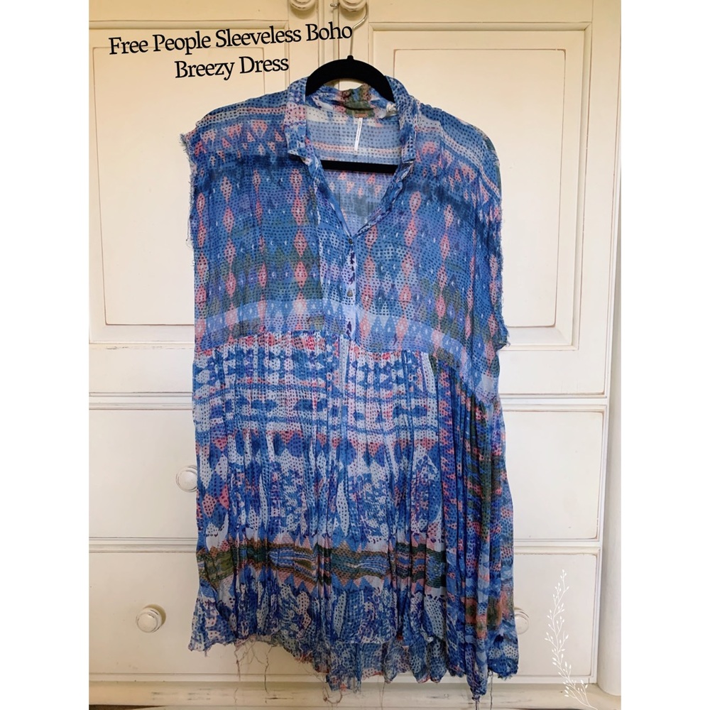 Free People Sleeveless Boho Dress